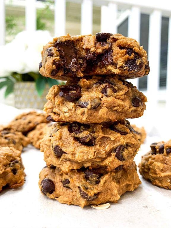 Sweet Potato Chocolate Chip Cookies