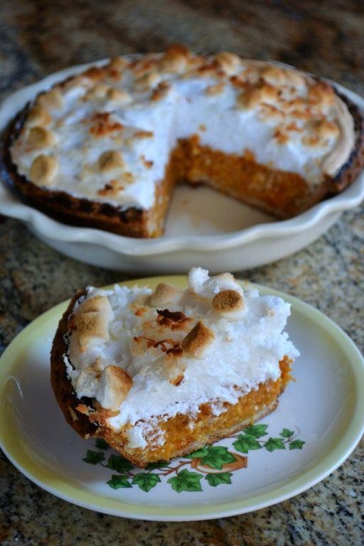 Sweet Potato Coconut Cream Pie