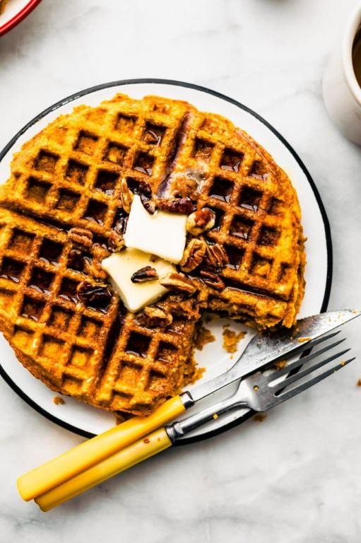 Sweet Potato Gluten-Free Waffles