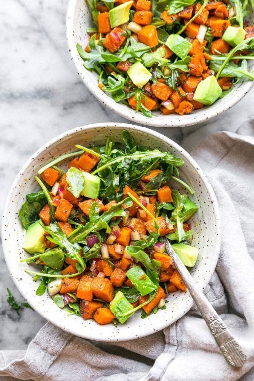 Sweet Potato and Avocado Salad
