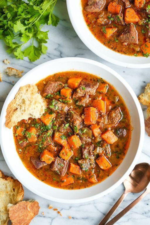 Sweet Potato and Beef Stew