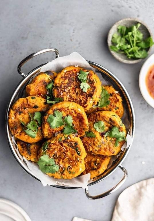 Sweet Potato and Chickpea Patties