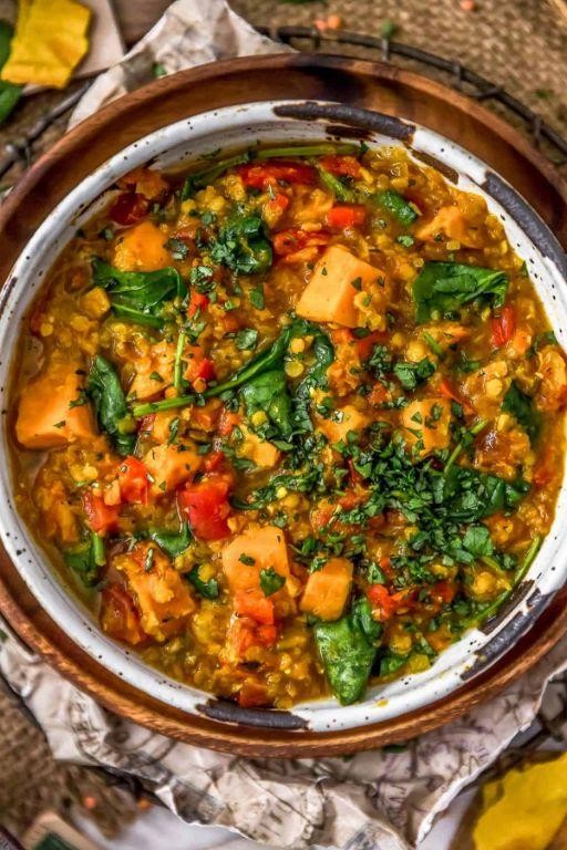 Sweet Potato and Lentil Stew