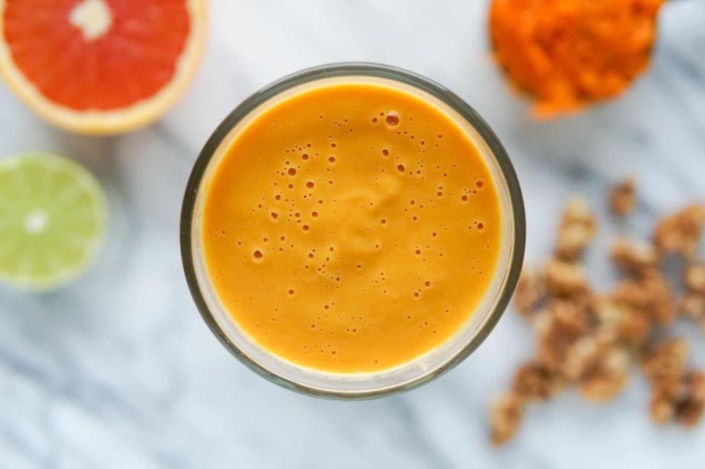 Sweet Potato and Orange Immunity Juice
