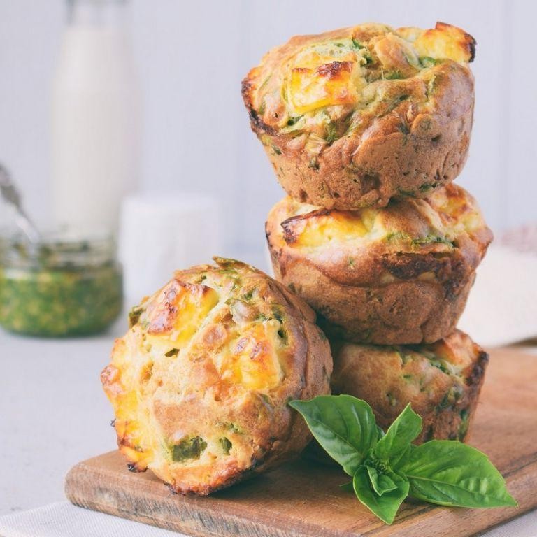 Sweet Potato and Zucchini Muffins