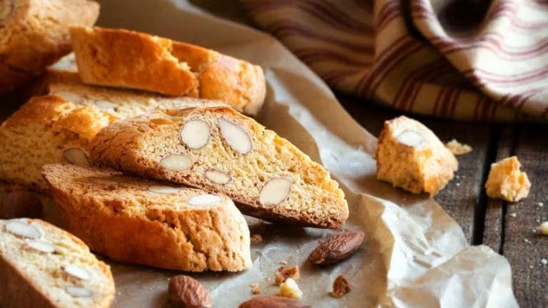 Sweet and Chewy Mandelbrot with Almonds