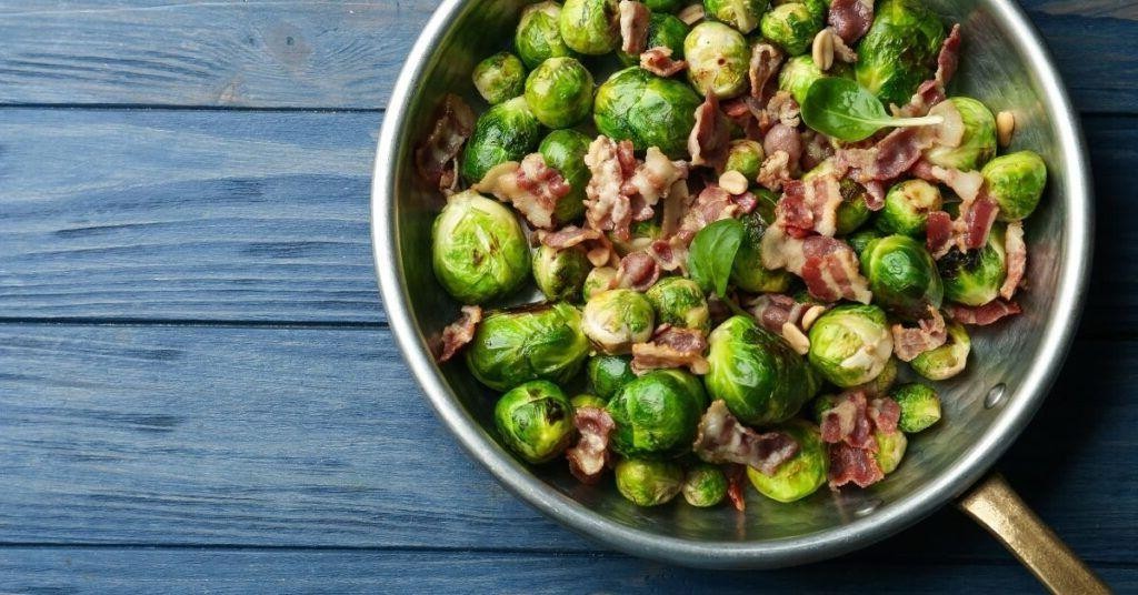 Sweet and Savory Balsamic Bacon Brussel Sprouts