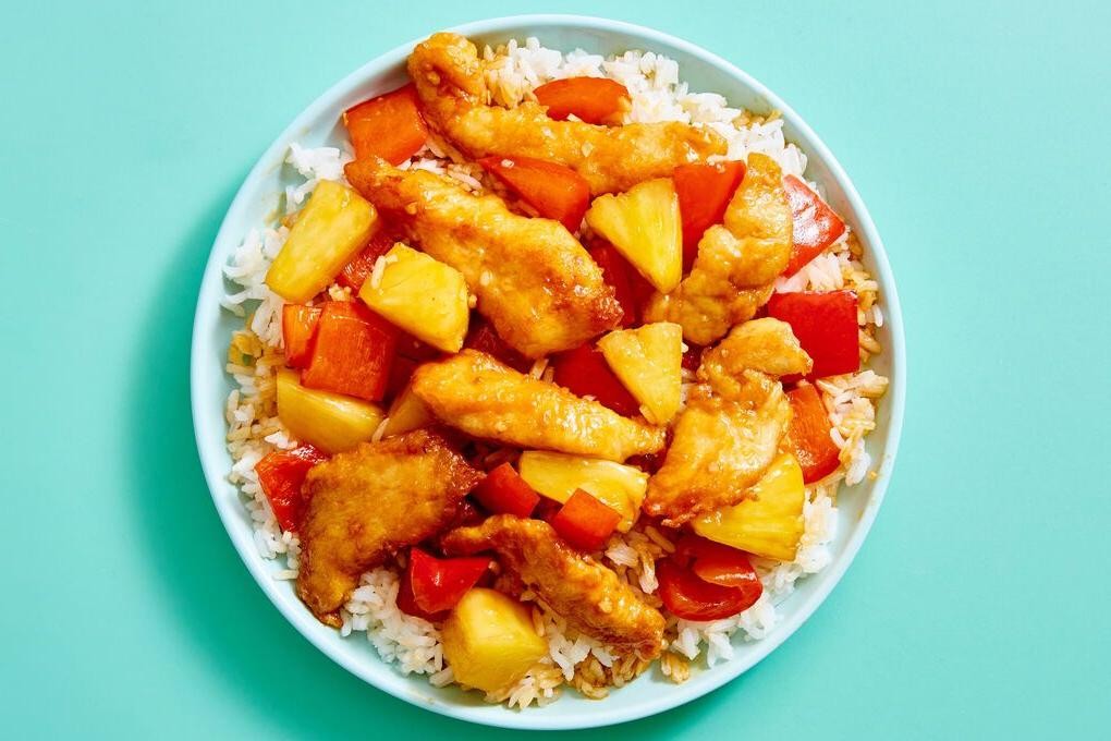 Sweet and Sour Pineapple Rice