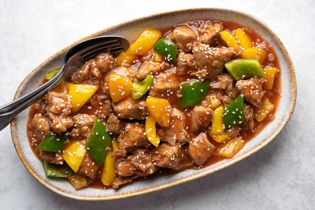 Sweet and Sour Pork with Pineapple