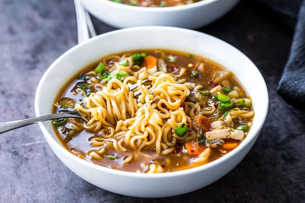 Sweet and Sour Tofu Ramen