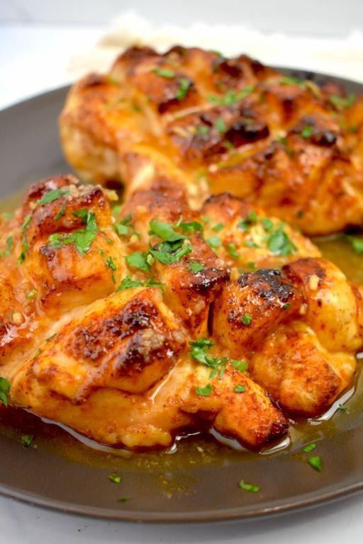 Sweet and Spicy Air Fried Chicken Breasts