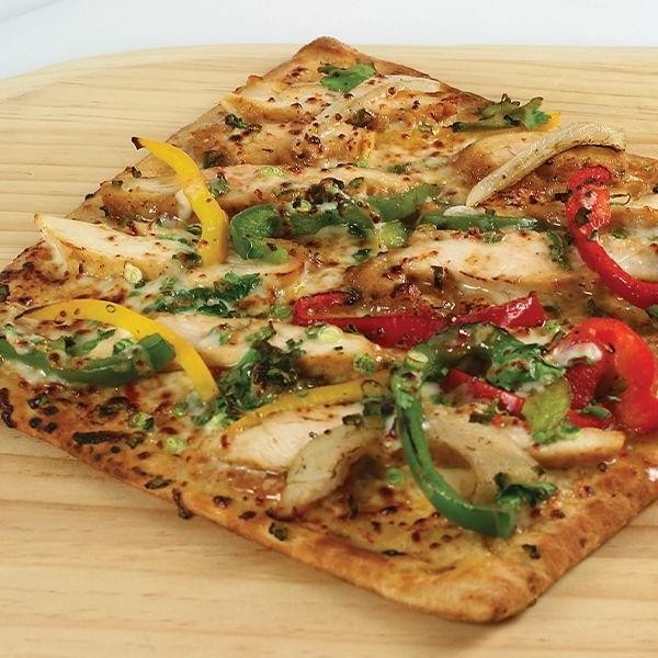 Sweet and Spicy Asian Chicken Flatbread