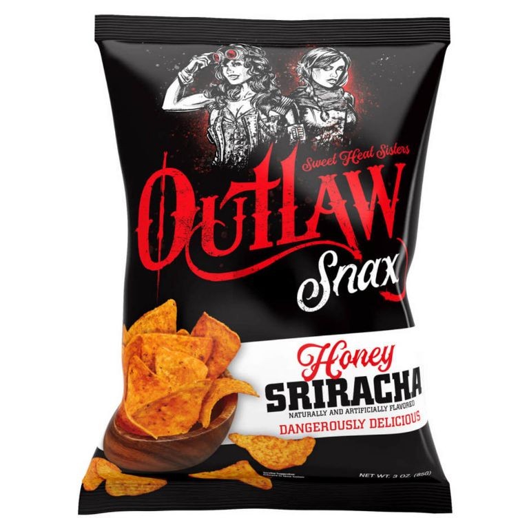 Sweet and Spicy Honey Sriracha Tortilla Chips
