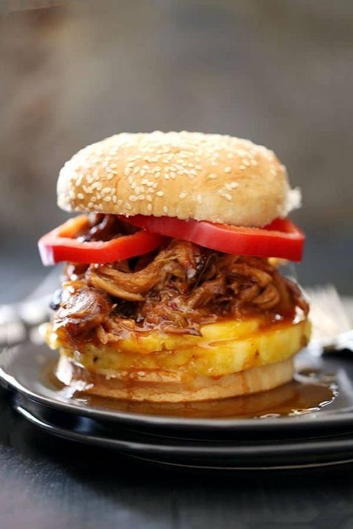 Sweet and Spicy Pineapple Pulled Pork