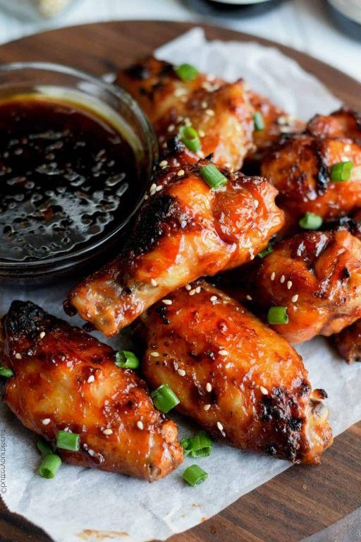 Sweet and Spicy Teriyaki Chicken Wings