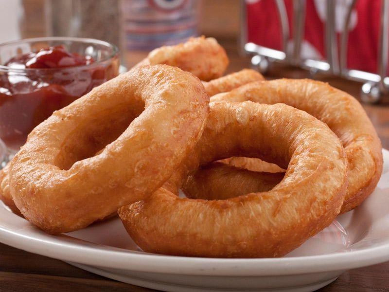 Sweet and Spicy Thai Battered Onion Rings