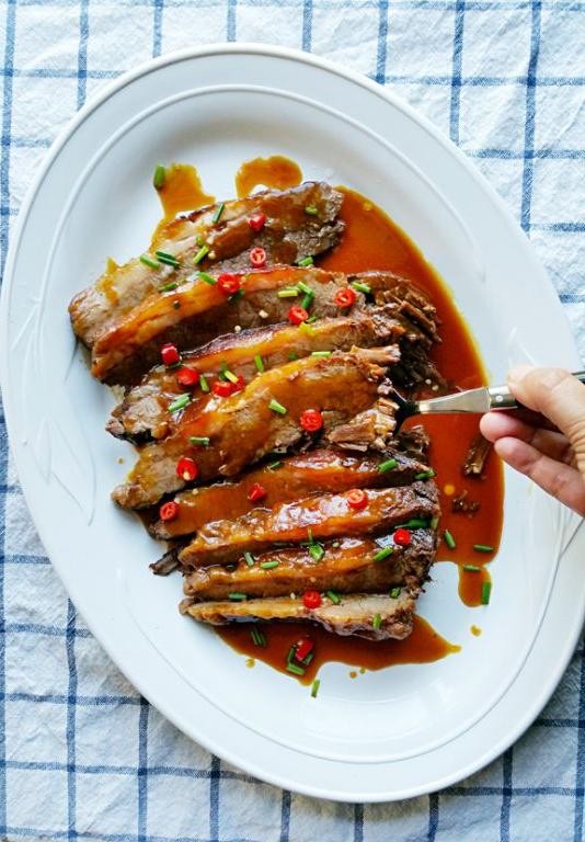 Sweet and Tangy Asian-Inspired Brisket