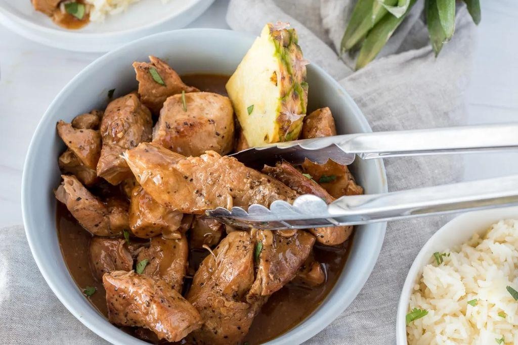 Sweet and Tangy Pineapple Country Style Ribs