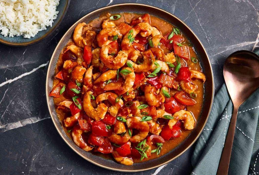Szechuan Shrimp with Fiery Chili Sauce