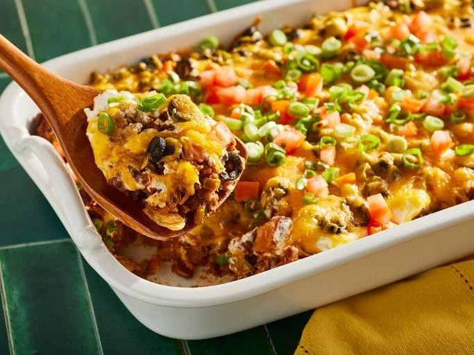 Taco Casserole with Corn Chips