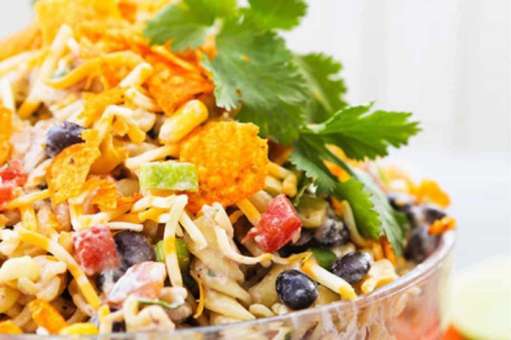 Taco-Inspired Ranch Pasta Salad