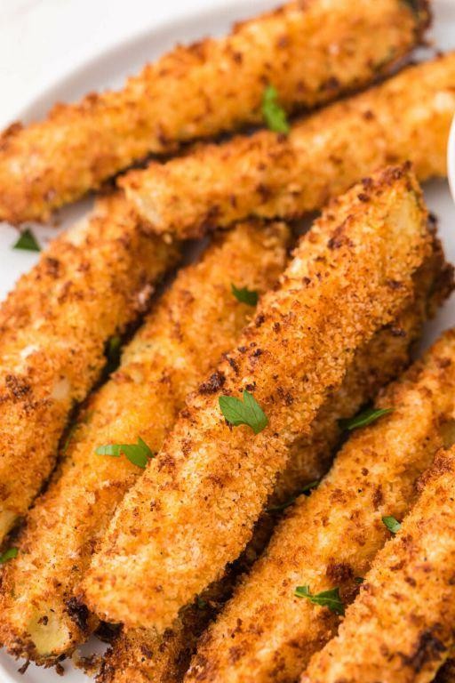 Taco-Seasoned Air Fryer Pickles