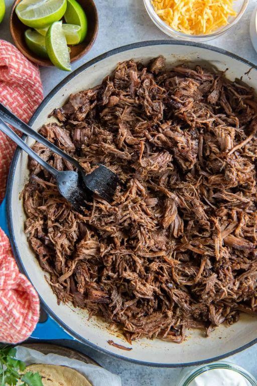 Taco-Style Shredded Chuck Roast