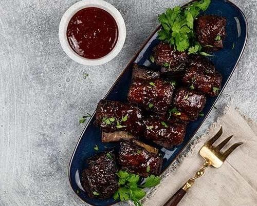 Tangy BBQ Sauce Short Ribs