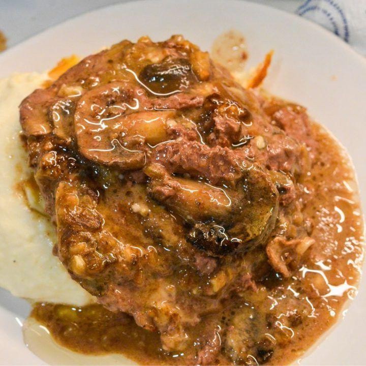 Tangy Barbecue Crockpot Salisbury Steak for a Twist