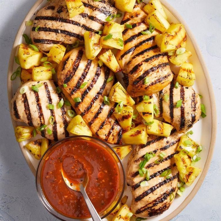 Tangy Grilled Pineapple Chicken