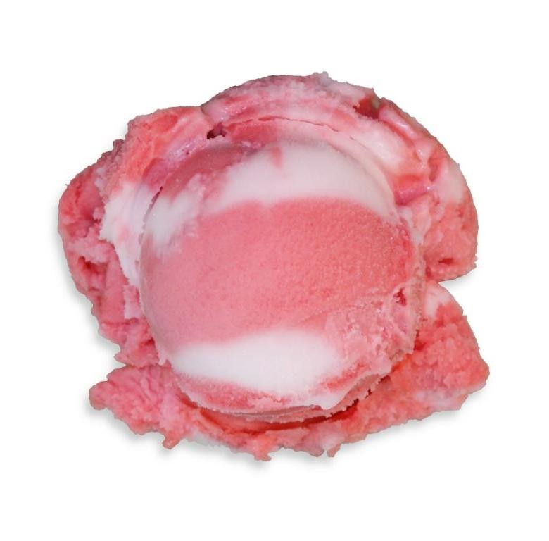 Tangy Lemon Raspberry Vegan Ice Cream