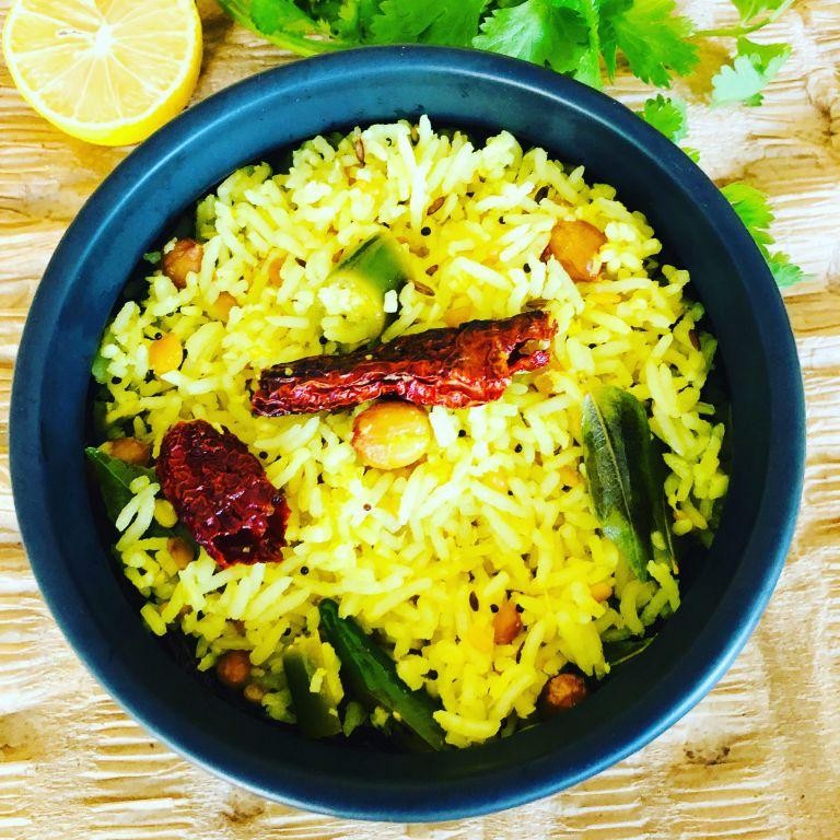 Tangy Lemon Rice