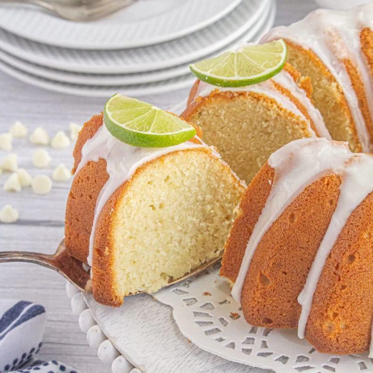 Tangy Lime and White Chocolate Cake