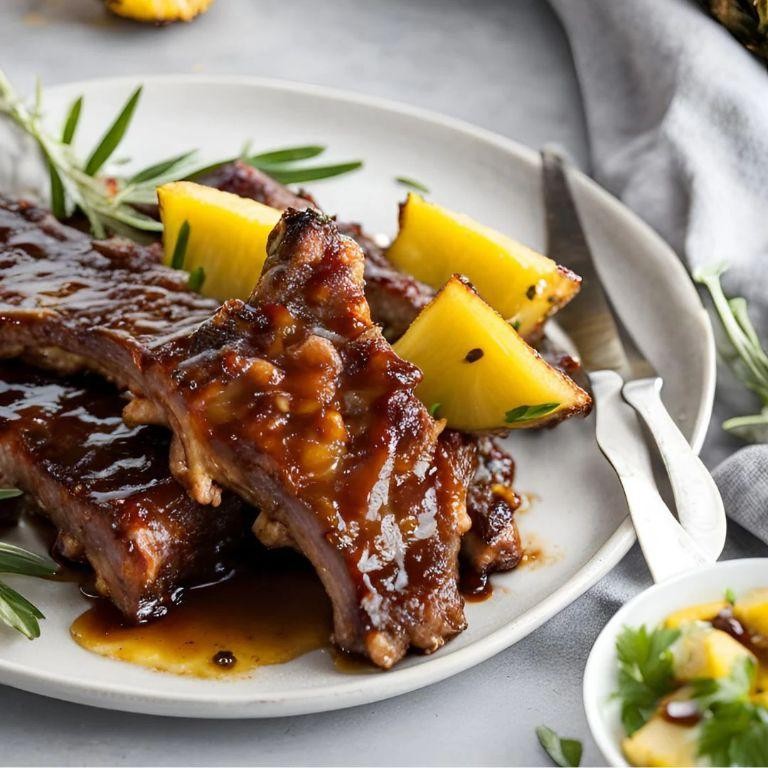 Tangy Pineapple and Ginger Rib Rub