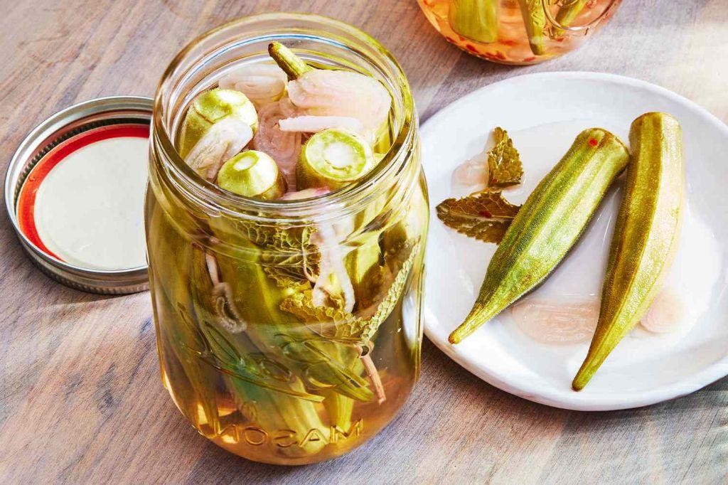 Tangy Southern Pickled Okra