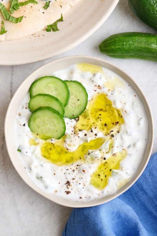 Tangy Yogurt and Cucumber Spread