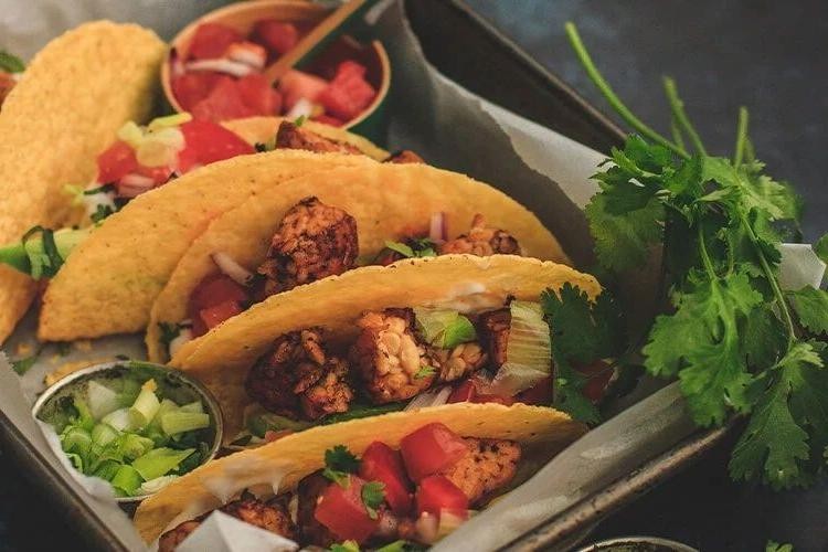 Tempeh Tacos with Fresh Salsa