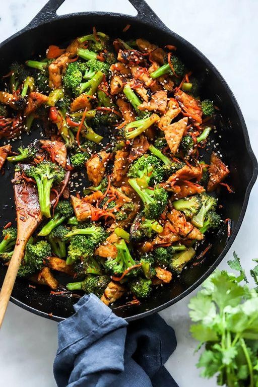 Tempeh and Broccoli Stir-Fry