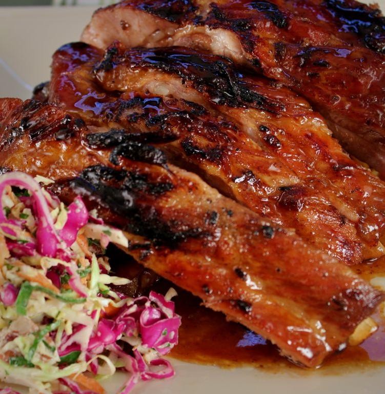 Tender Apple Cider Marinated Oven Ribs