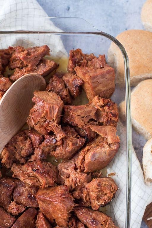 Tender Instant Pot Maple Dijon Ham