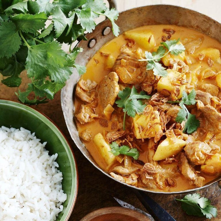 Tender Pork and Pineapple Curry