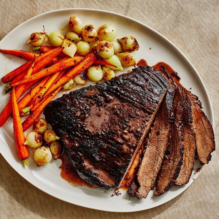 Tender Wine-Braised Brisket