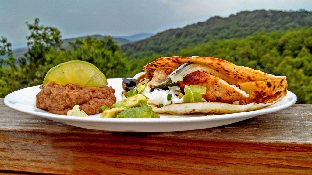 Tequila Lime Marinated Chicken Fajitas