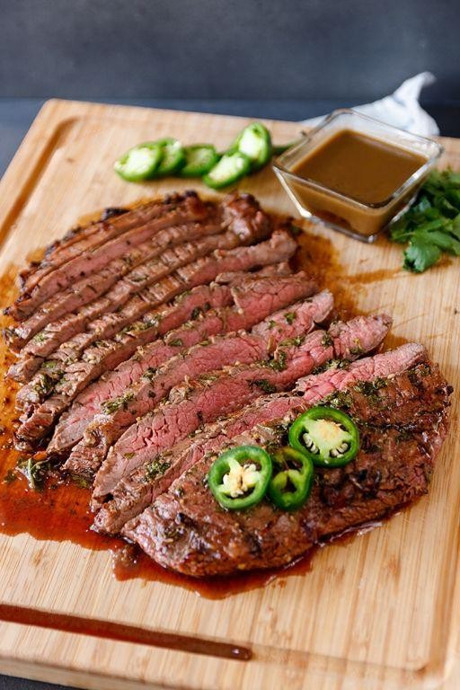 Tequila-Lime Grilled Hanger Steak