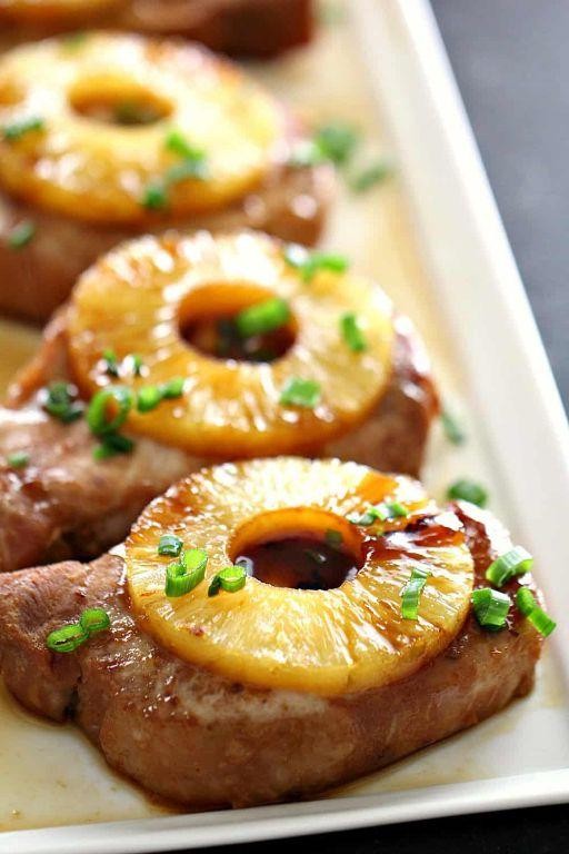 Teriyaki Baked Pork Chops