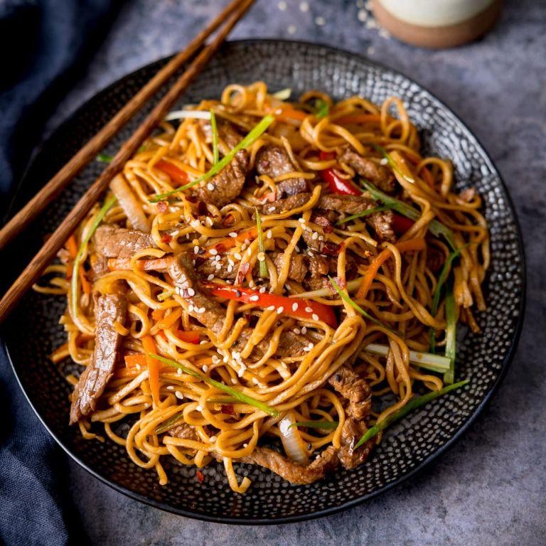 Teriyaki Beef Noodle Helper