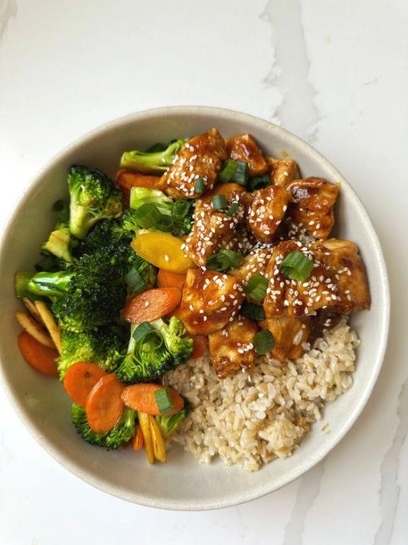 Teriyaki Chicken with Brown Rice Bonanza