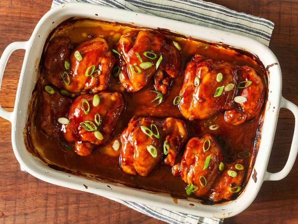 Teriyaki Glazed Baked Chicken