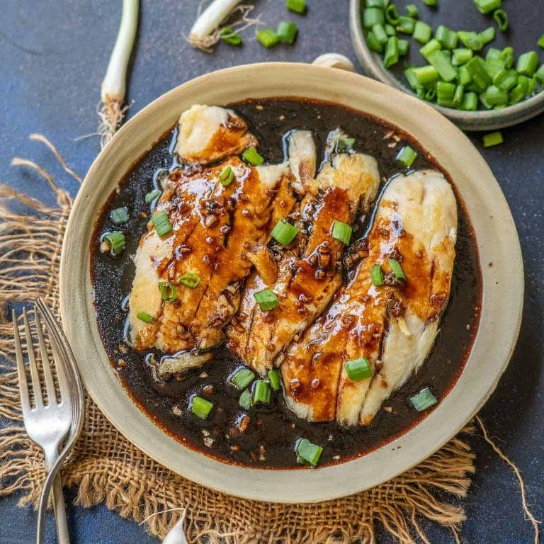 Teriyaki Marinated Air Fryer Tilapia