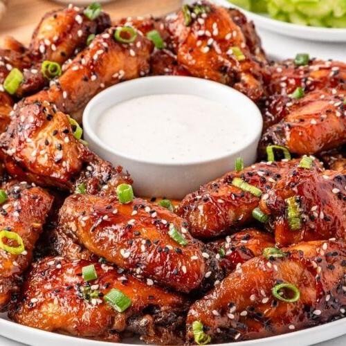 Teriyaki Slow Cooker Chicken Wings